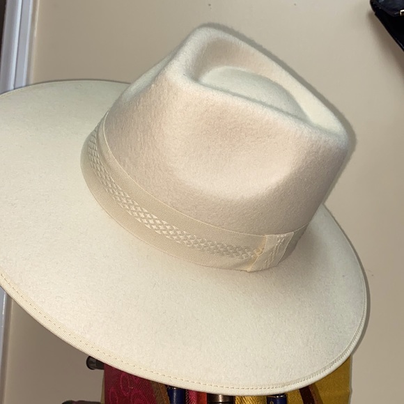 Rose Pink boho chic fedora NWT - Picture 9 of 11